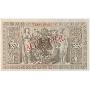 Niemcy, 1.000 Mark 1910 - MUSTER