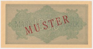 MUSTER, Allemagne, 1 000 Mark 1922