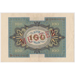 Niemcy, 100 Mark 1920 - MUSTER