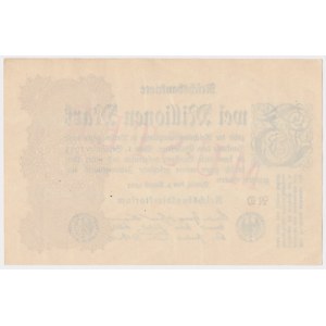 Niemcy, 2 mln Mark 1923 - MUSTER