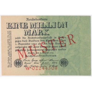 Niemcy, 1 mln Mark 1923 - MUSTER
