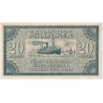 Allemagne, Vereinigung der Industriellen von Düren, 20 Millionen Mark 1923 - Numéro LOW 000006
