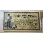 Allemagne, Vereinigung der Industriellen von Düren, 10 Millionen Mark 1923 - Numéro LOW 000005