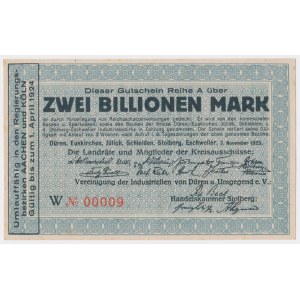 Niemcy, 2 bilion Mark 1923 - 00009 - NISKI numer