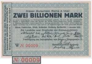 Germany, 2 trillion Mark 1923 - 00009 - LOW number