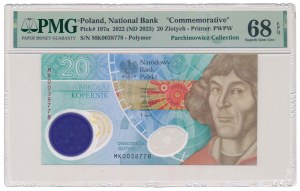 20 zl 2022 Nicolaus Copernicus - ex. Parchimovich
