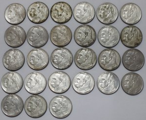 Piłsudski 10 zloty 1935-1937 - set (27pcs)