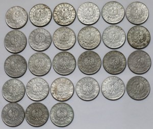 Piłsudski 10 zloty 1935-1937 - set (27pcs)