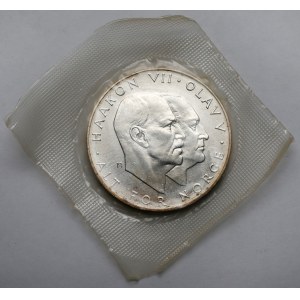 Norwegia, Olav V, 25 kroner 1970 - 25. rocznica wyzwolenia Norwegii