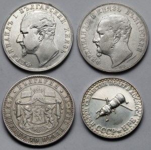Bulgarie, 5-10 leva 1885-1979 - set (4pc)