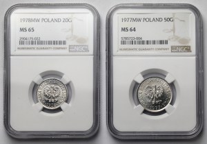 20 pennies 1977-1978 - set (2pcs)