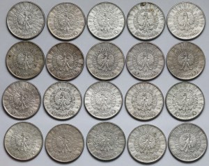 Piłsudski 10 zloty 1935-1937 - set (20pcs)