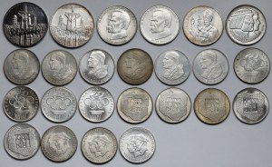 Set de grandes pièces en ARGENT (24 pièces)
