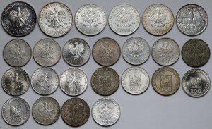 Set de grandes pièces en ARGENT (24 pièces)