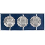 Medale, Gdańsk 1993 - Doktor Honoris Causa - zestaw (3szt)