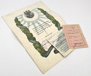 PSZnZ, Zestaw dokumentów po Kozłowskim Eugeniuszu - poległym pod Monte Cassino