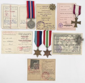 PSZnZ, Set de badges et d'insignes d'après le soldat de la Wehrmacht et des WP Paul Sornek