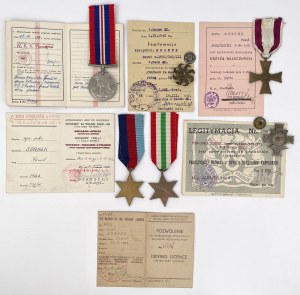 PSZnZ, Set de badges et d'insignes d'après le soldat de la Wehrmacht et des WP Paul Sornek