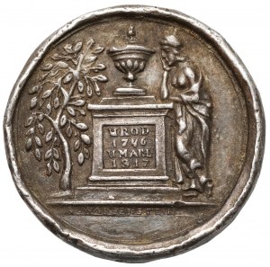 Medal to commemorate the death of Tadeusz Kosciuszko 1817