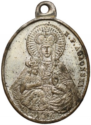 Vilnius, Médaillon religieux - N. P. Aglońska