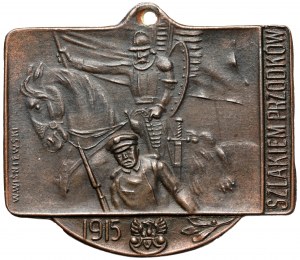 Placard (Wisniewski) March of the Warsaw Battalion 1915