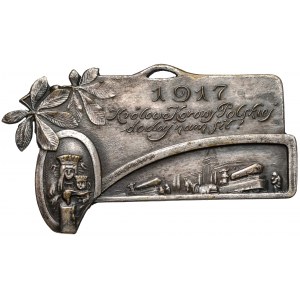Plakieta pamiątkowa 1917 - Królowo Korony Polskiej, dodaj nam sił!