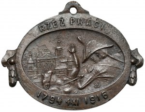 Affiche (Wisniewski) Le massacre de Prague 1916