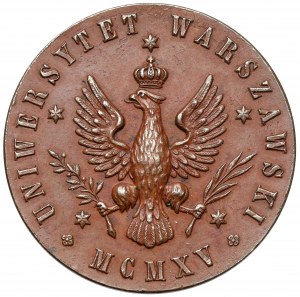 Médaille pour l'ouverture de l'Université de Varsovie 1915
