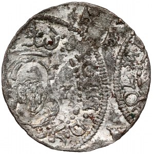Zygmunt III Waza, Szeląg Wilno 1617 - strzała w PIONIE