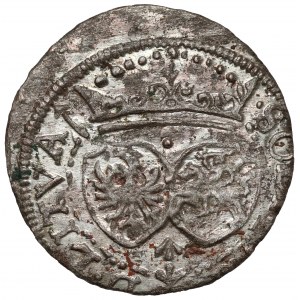 Zygmunt III Waza, Szeląg Wilno 1617 - strzała w PIONIE