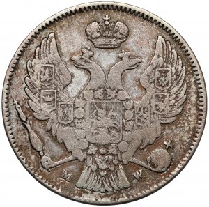 30 kopecks = 2 zlotys 1836 MW, Varsovie