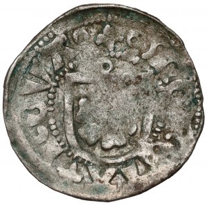 Pomerania, Pyrzyce, Quartier of the 15th century. - circle above the shield