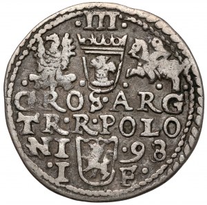 Sigismund III Vasa, Trojak Olkusz 1598 - 2 type busts