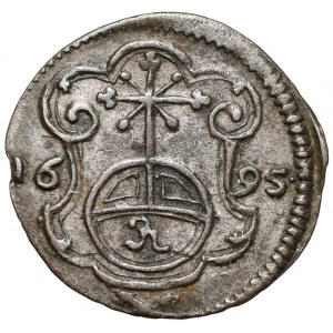 Saksonia, Fryderyk August I, Halerz 1695, Drezno