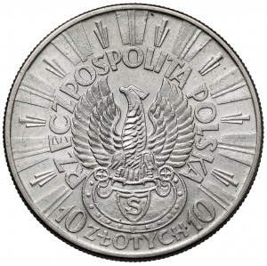 Strzelecki, Piłsudski 10 zloty 1934