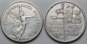 5 or 1928-1930 Nike et bannière - set (2pcs)