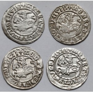 Zygmunt I Stary, Półgrosze Wilno 1511 - zestaw (4szt)