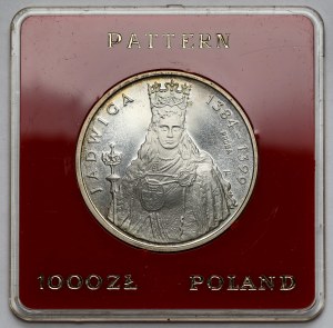 SAMPLE SILVER 1,000 gold 1988 Jadwiga