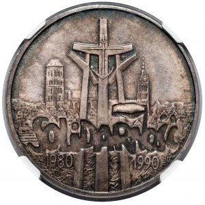 100.000 złotych 1990 Solidarność - odmiana A