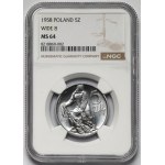 5 złotych 1958 Rybak - BAŁWANEK