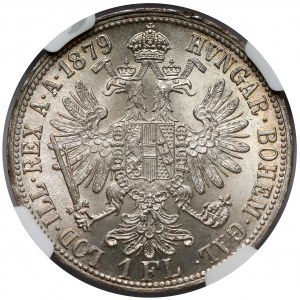 Austria, Franciszek Józef I, Floren 1879-A, Wiedeń