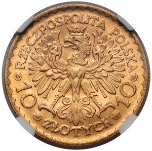 Chrobry 10 zloty 1925