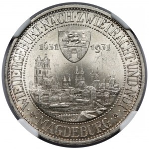 Weimar, 3 marki 1931-A, Berlin - Magdeburg