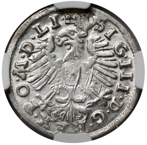 Sigismund III Vasa, Vilnius 1608 penny - beautiful
