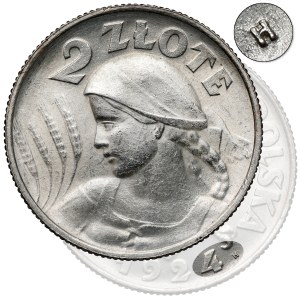 Femme et oreilles 2 or 1924 - lettre H