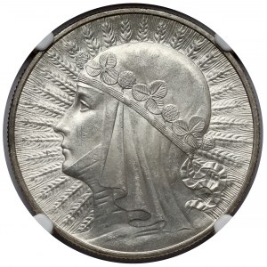 Głowa Kobiety 10 złotych 1933