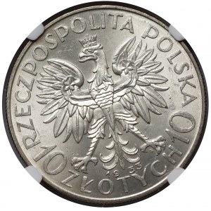 Głowa Kobiety 10 złotych 1933