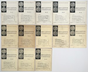 Numismatic Bulletin 1967 and 1968 (13pcs)