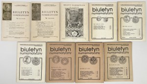 Bulletin numismatique 1985 et 1986 - complet