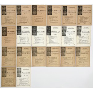 Biuletyny Numizmatyczne 1979 i 1980 - komplet